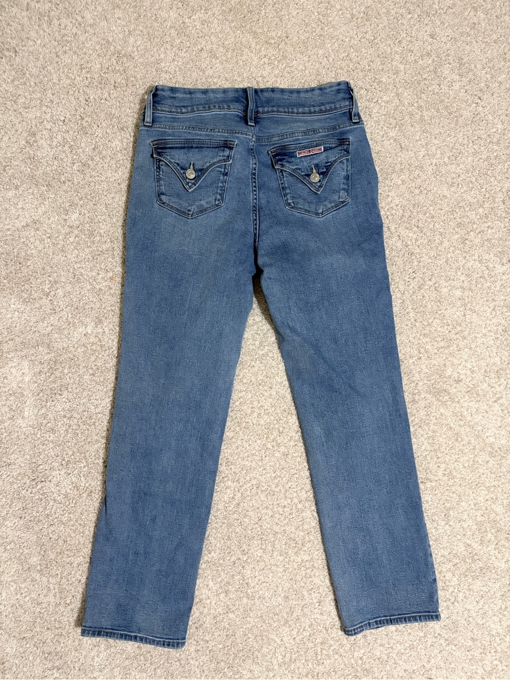 Hudson High Rise Straight Jeans Size 8 - Picture 2 of 2